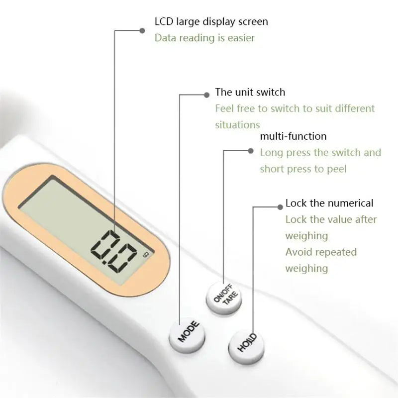 Adjustable LCD Digital Measuring Spoon