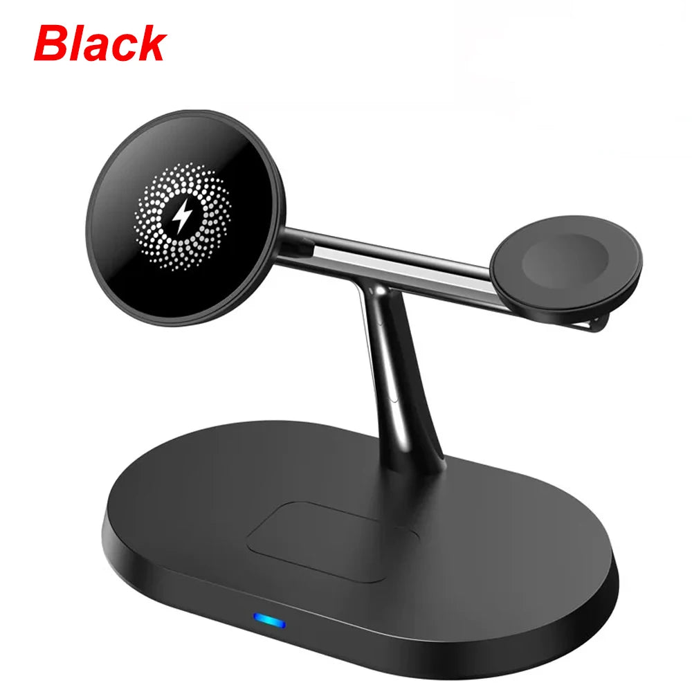 100W 3 in 1 Magnetic Wireless Charger