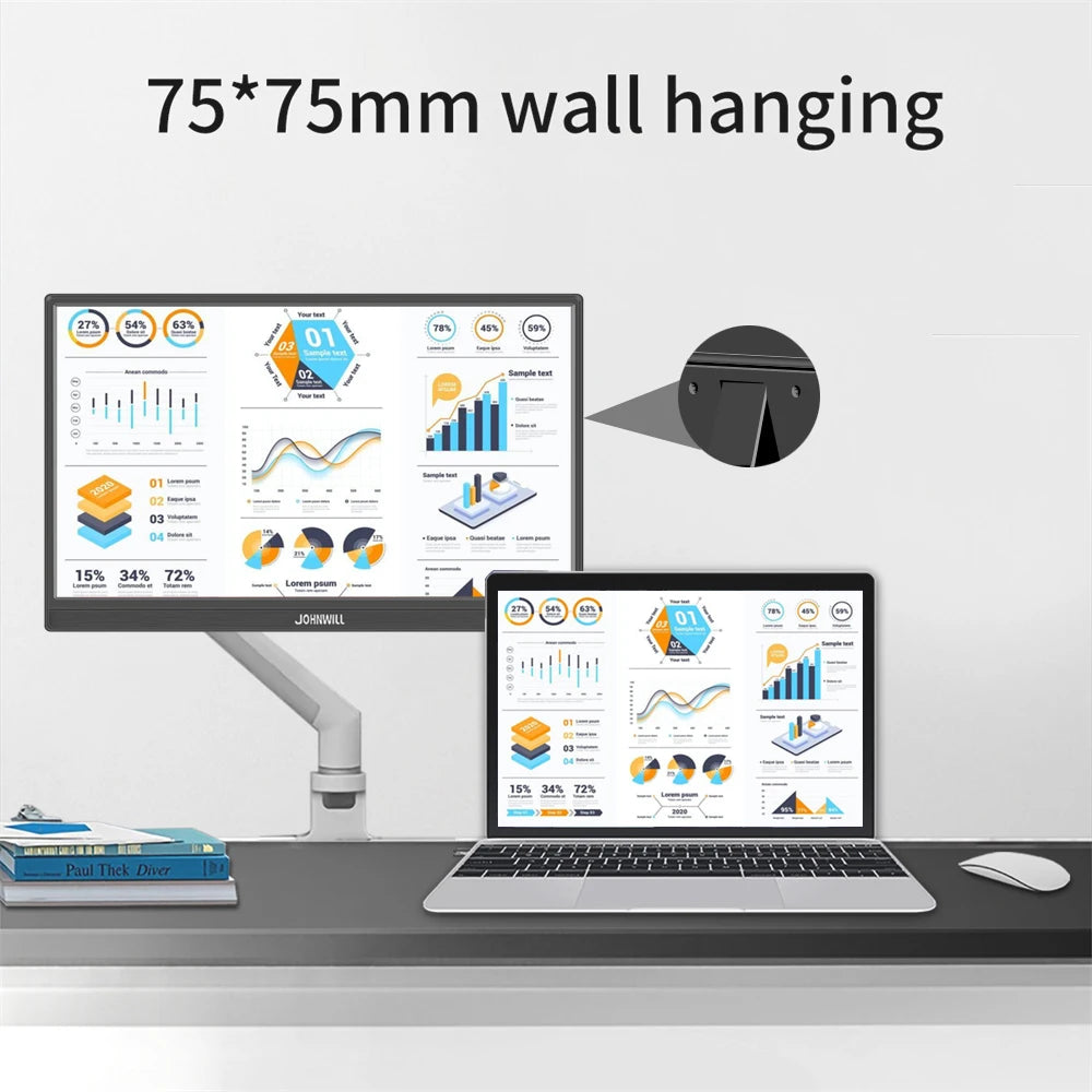 17.3-inch Full HD 60Hz Portable LCD Gaming Monitor