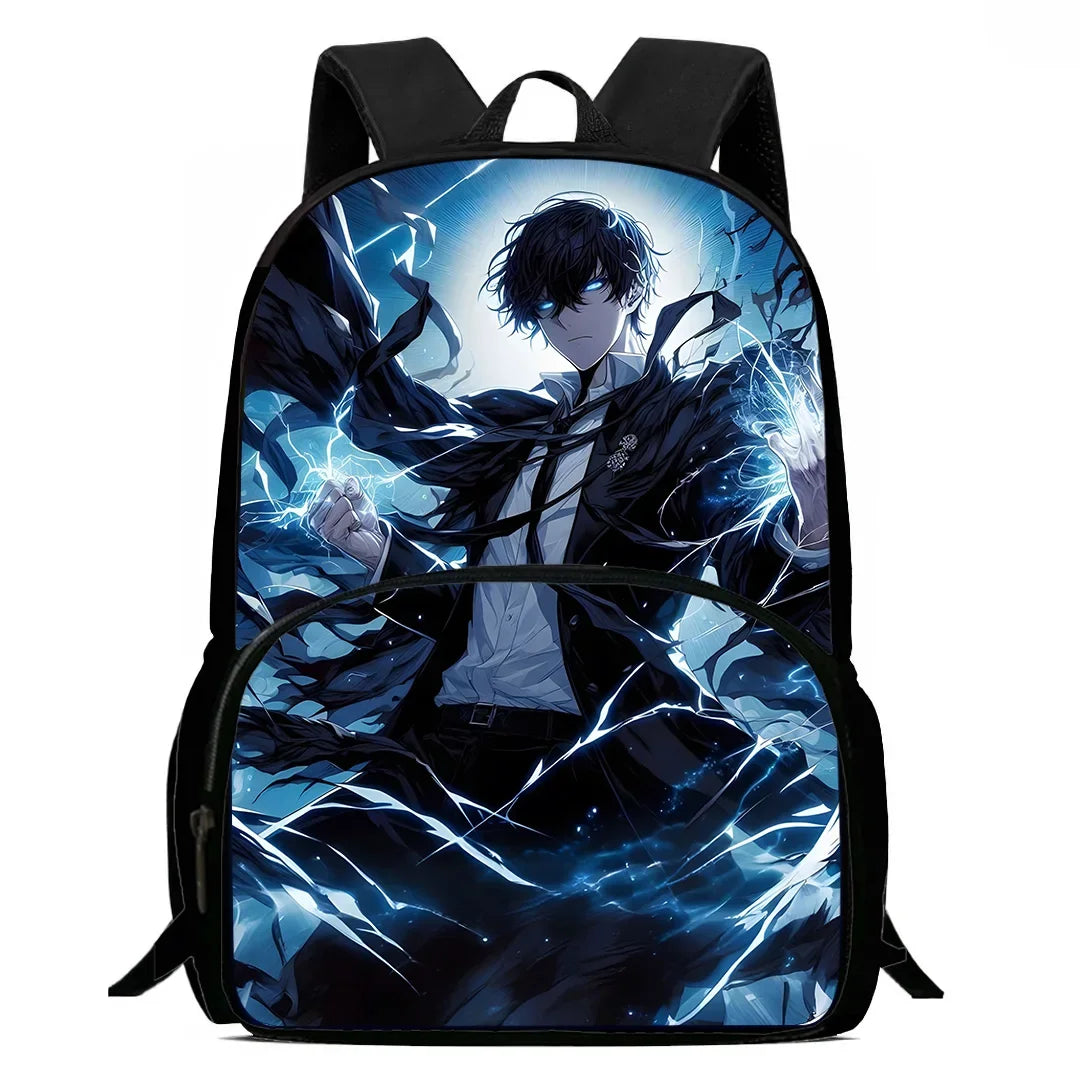 Child Backpacks Anime Solo Levelings