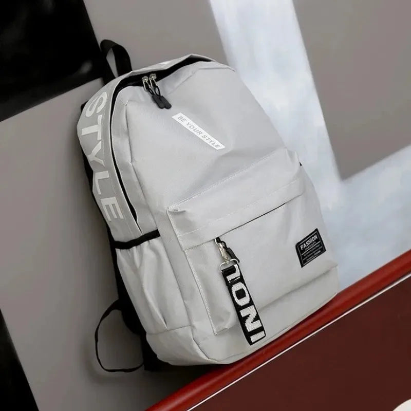 Fashion trend backpack for men and women