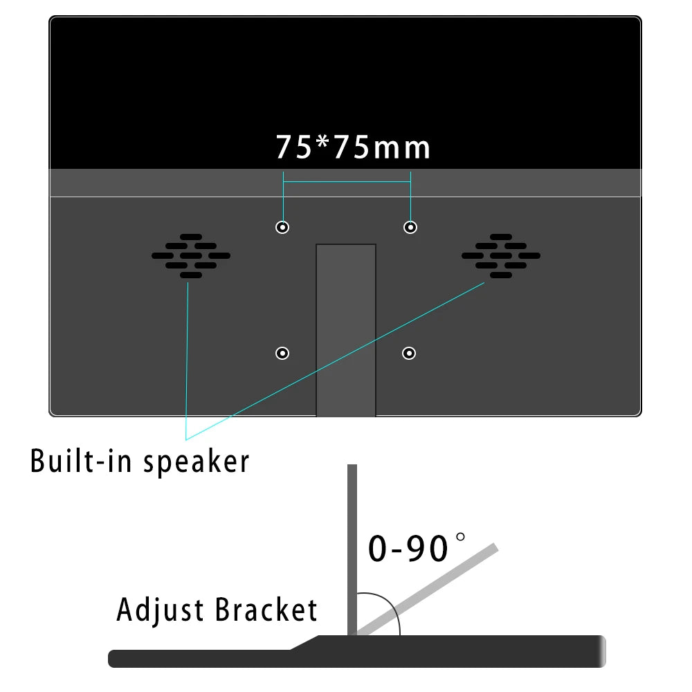 17.3-inch Full HD 60Hz Portable LCD Gaming Monitor