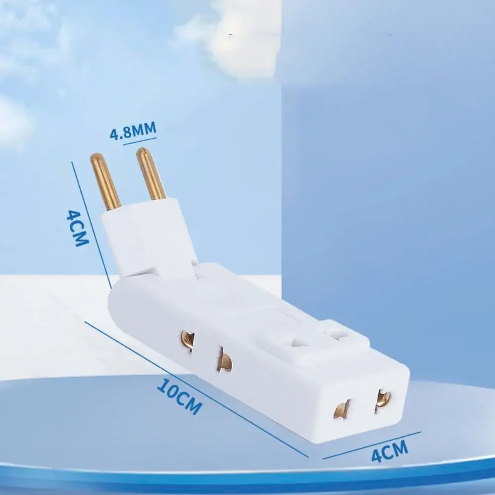New 180° Rotating Electrical Socket Extender with Adjustable Length