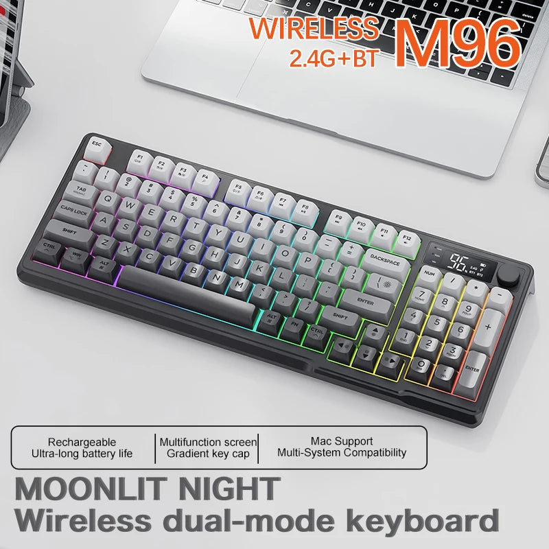 Wireless gaming keyboard