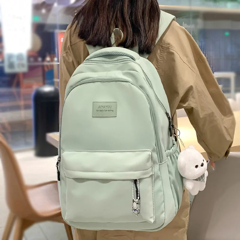 New Women's High Capacity Waterproof Backpack