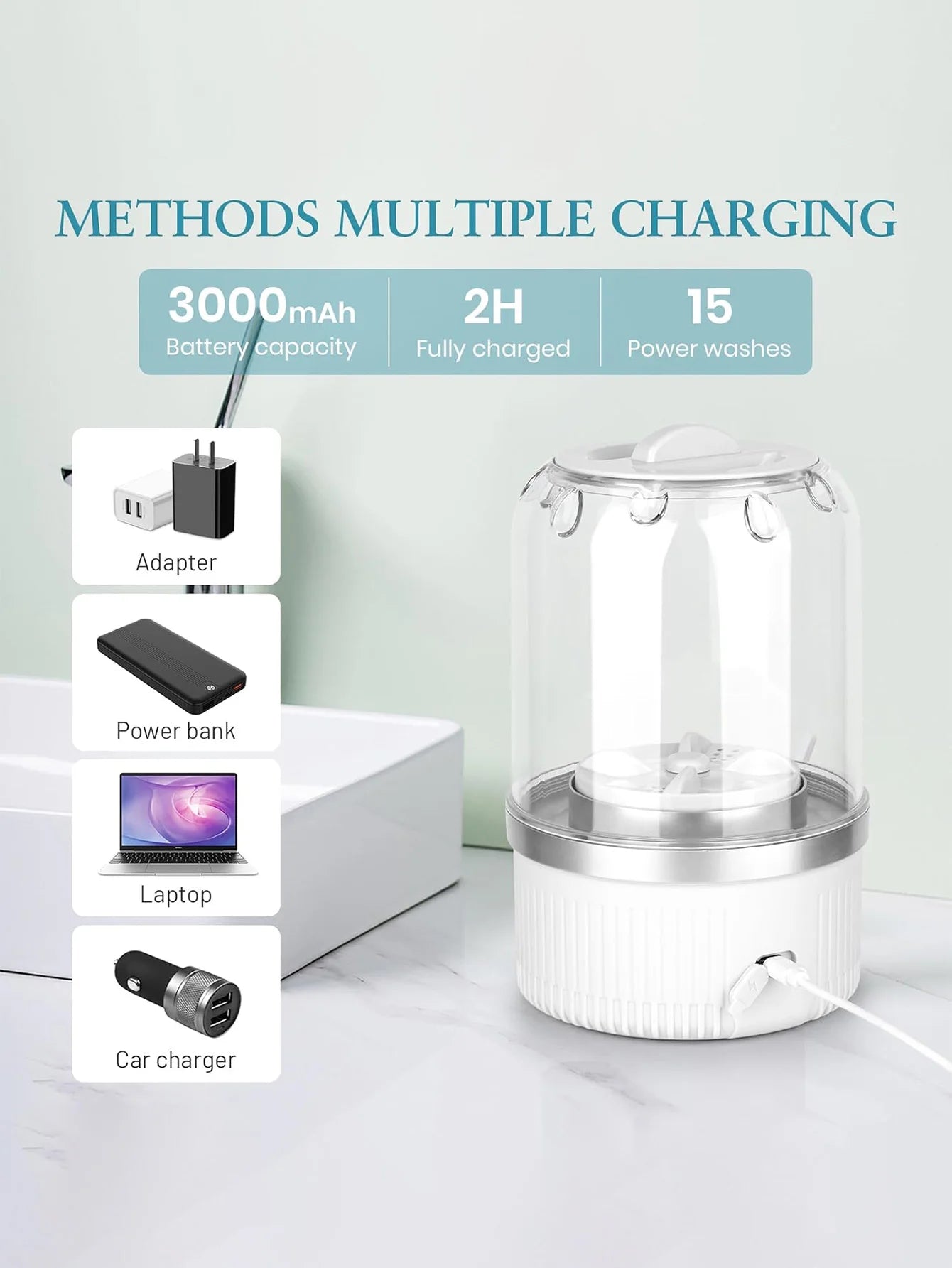 Indoor washing machine and portable mini washing machine