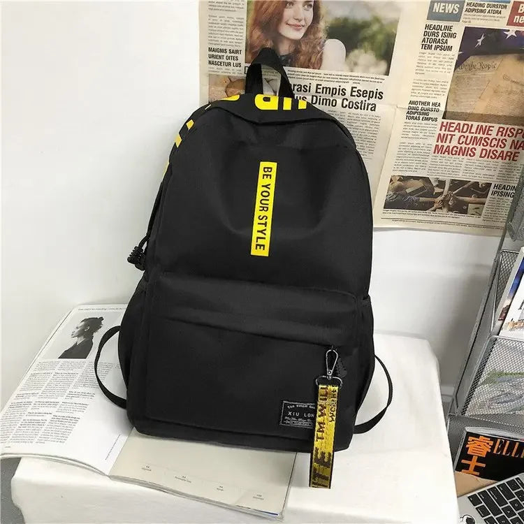 Fashion trend backpack for men and women