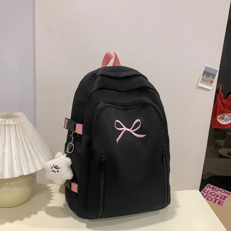 School backpack for women and men and books