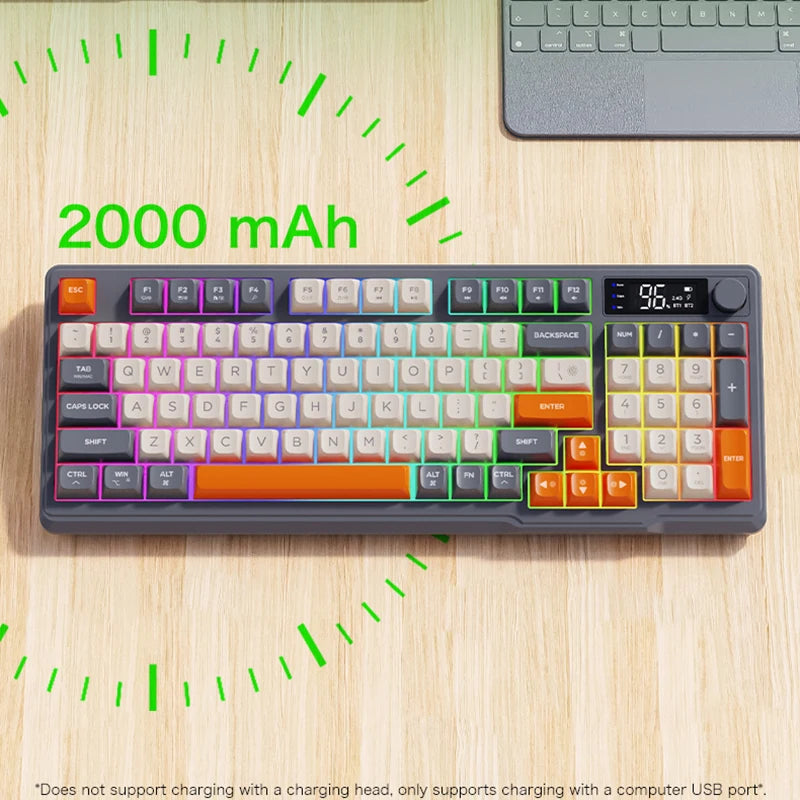 Wireless gaming keyboard
