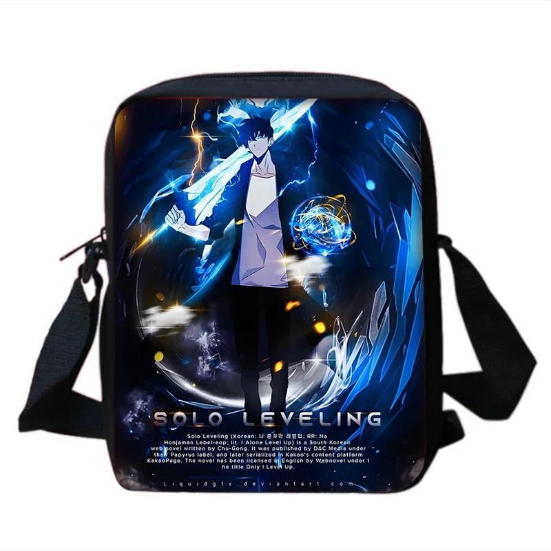 Child Backpacks Anime Solo Levelings