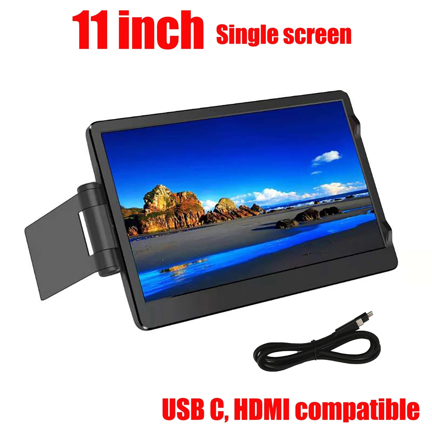 12 Inch Laptop Dual Monitor 1920*1080 HD IPS LCD Dual Monitor Screen