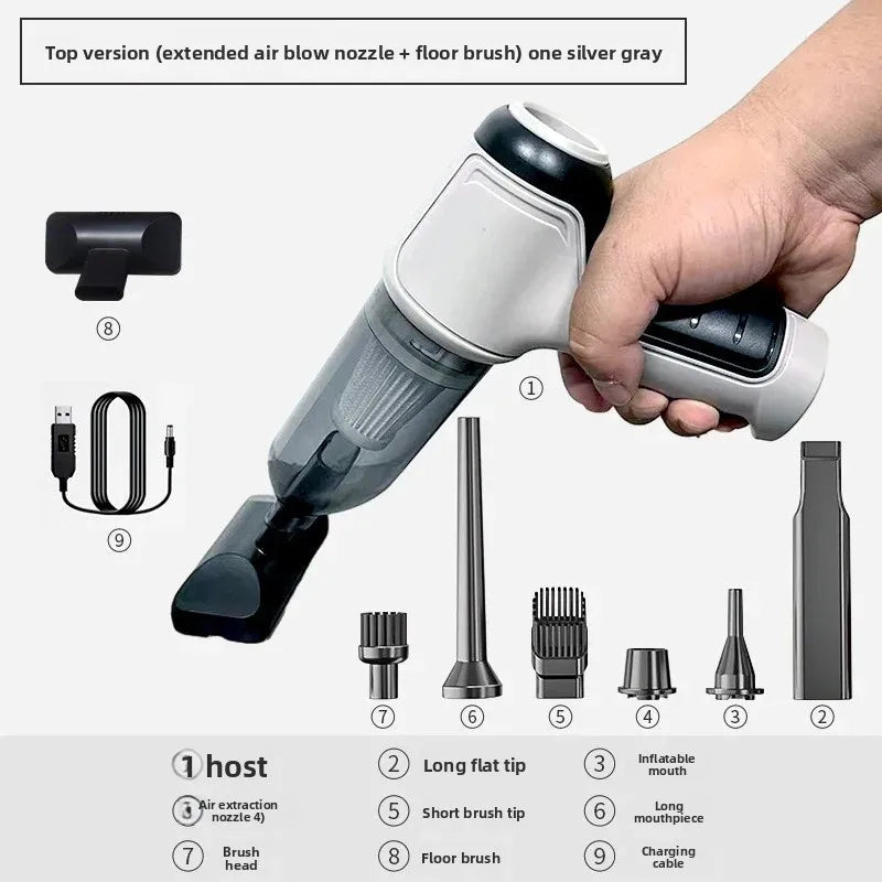 Mini portable cordless vacuum cleaner
