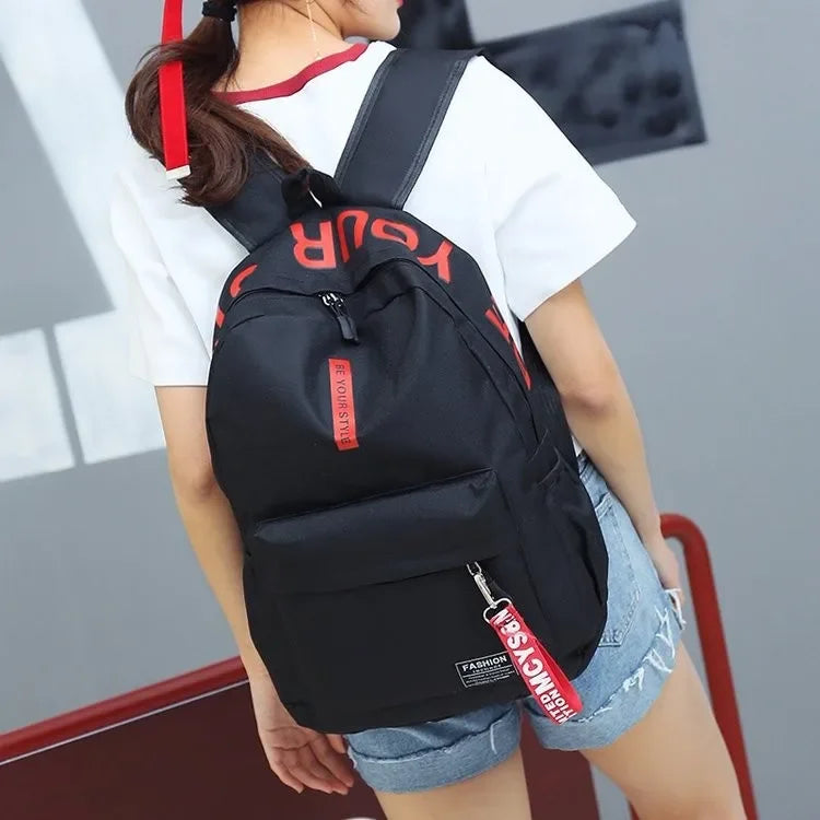 Fashion trend backpack for men and women