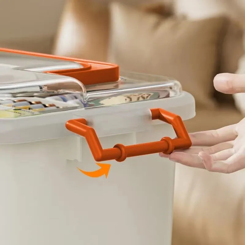 Large Capacity Portable Medicine Box for Home Use
