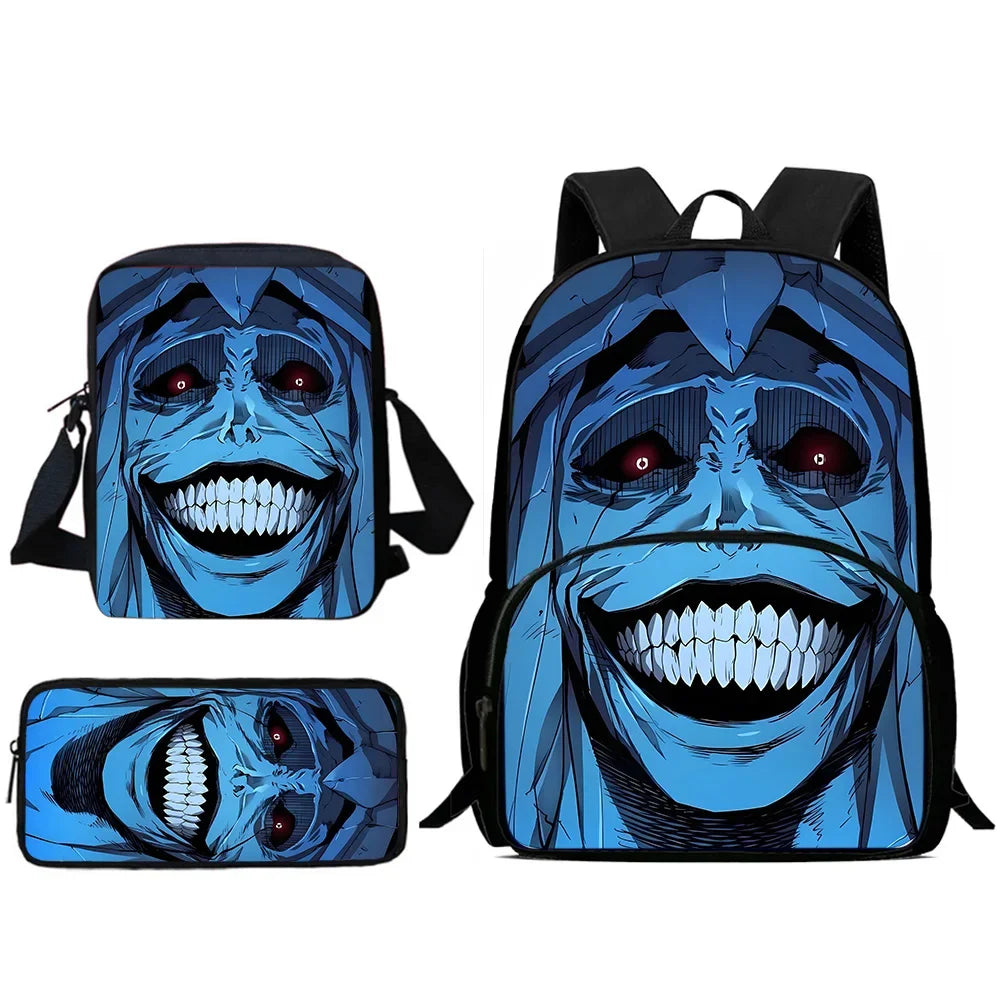 Child Backpacks Anime Solo Levelings