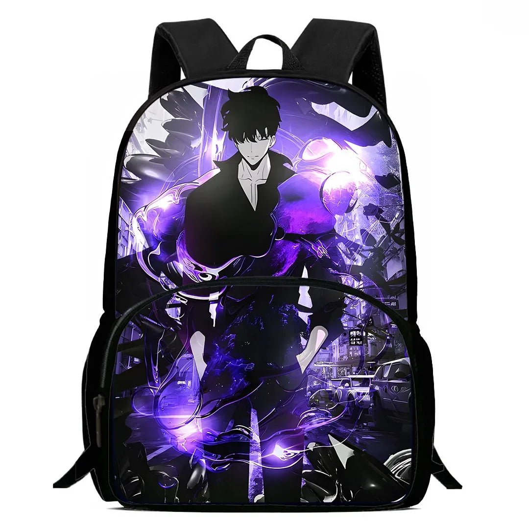 Child Backpacks Anime Solo Levelings