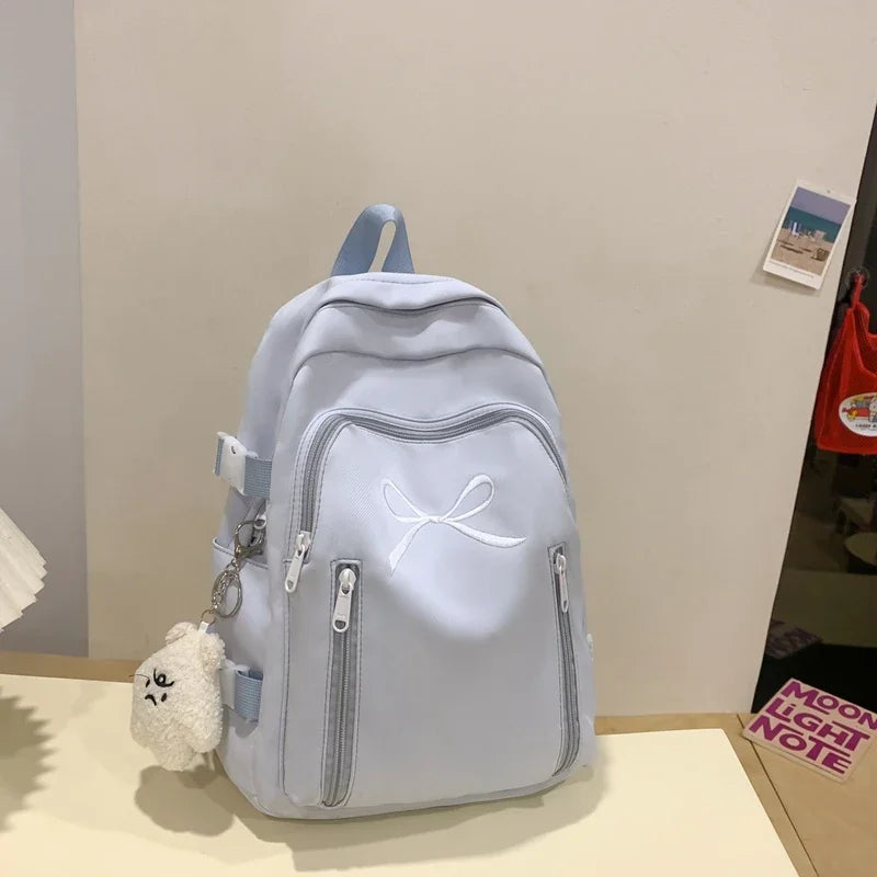 School backpack for women and men and books