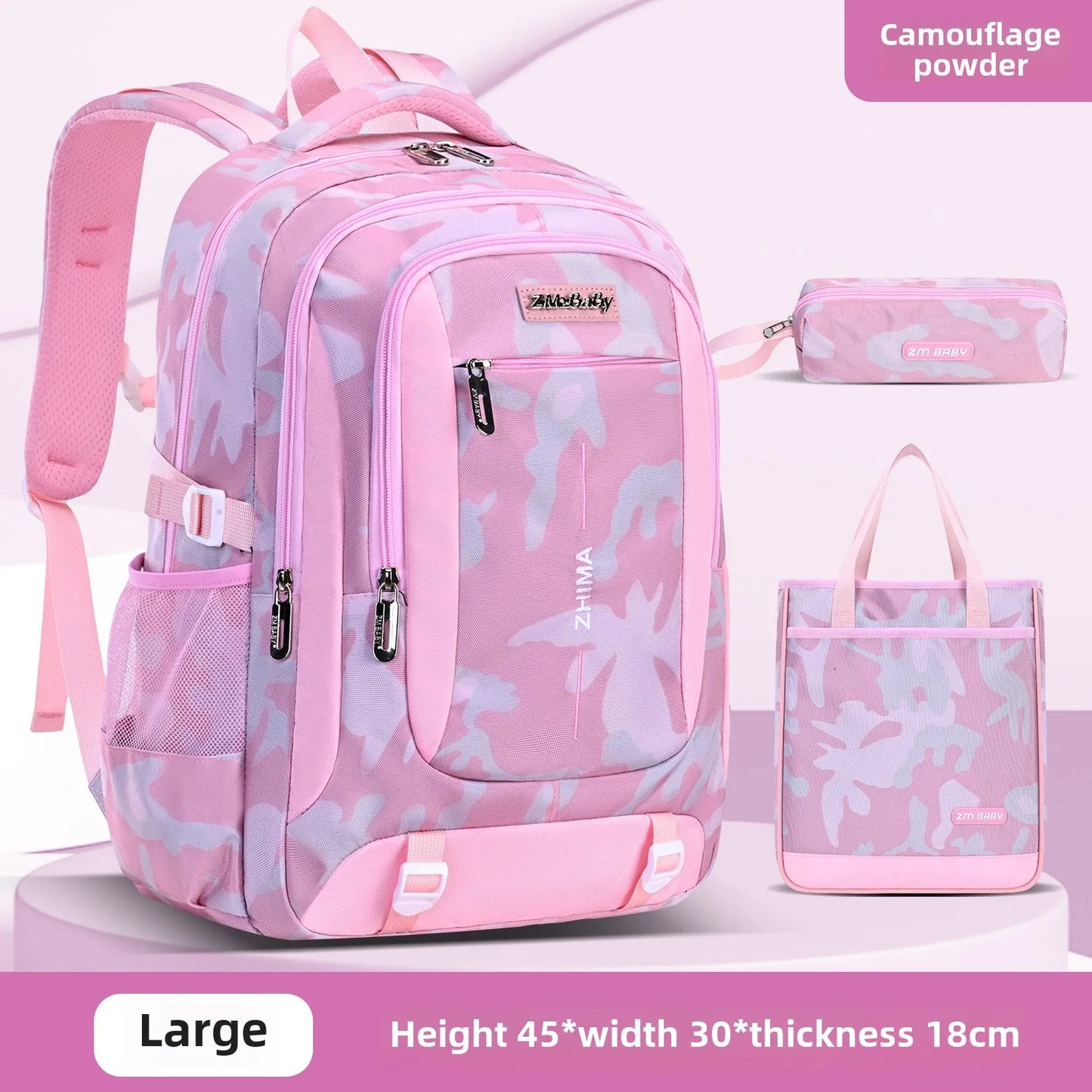 3pcs/set School Backpacks