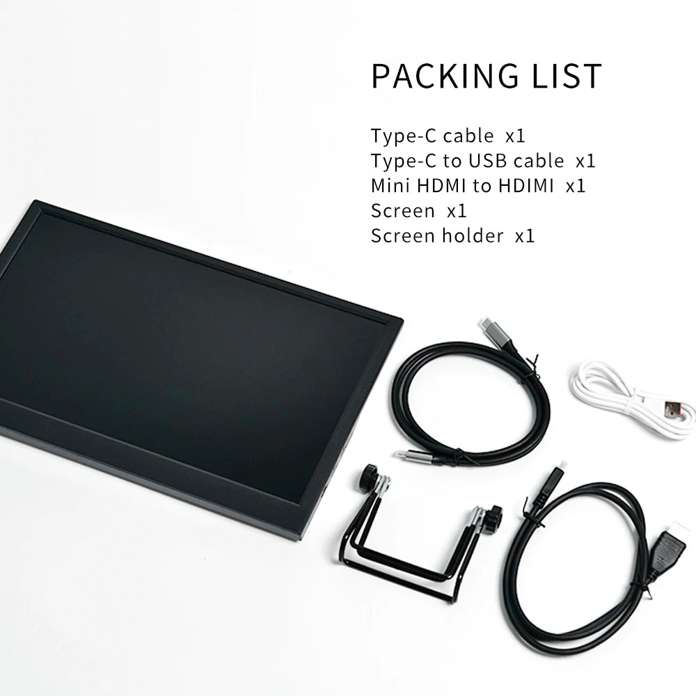 11.6 Inch 1366X768 Portable Monitor TFT Gaming Monitor for PC