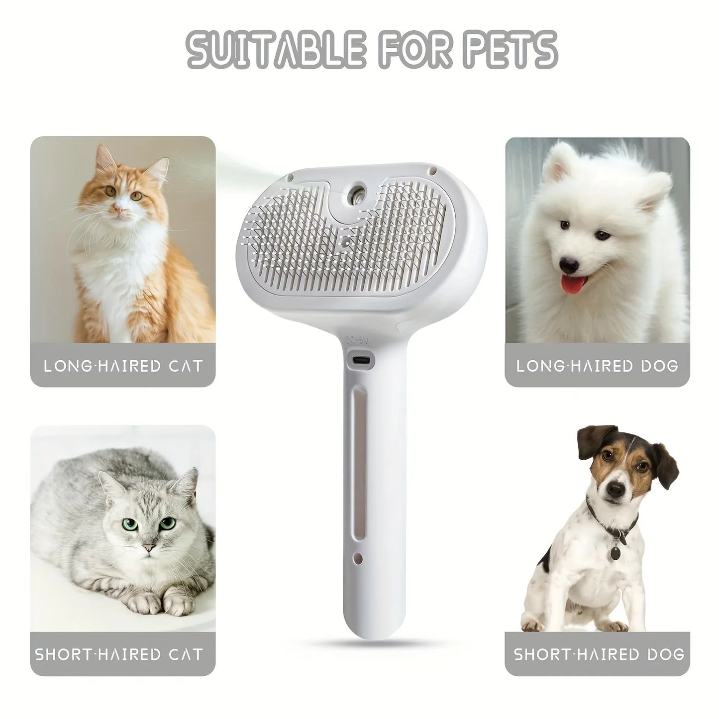 New comb for removing hair from cats and dogs