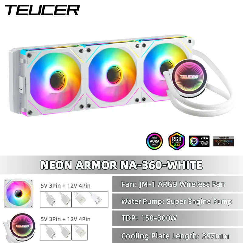 TEUCER NA-360 PC Water Cooling Cooler
