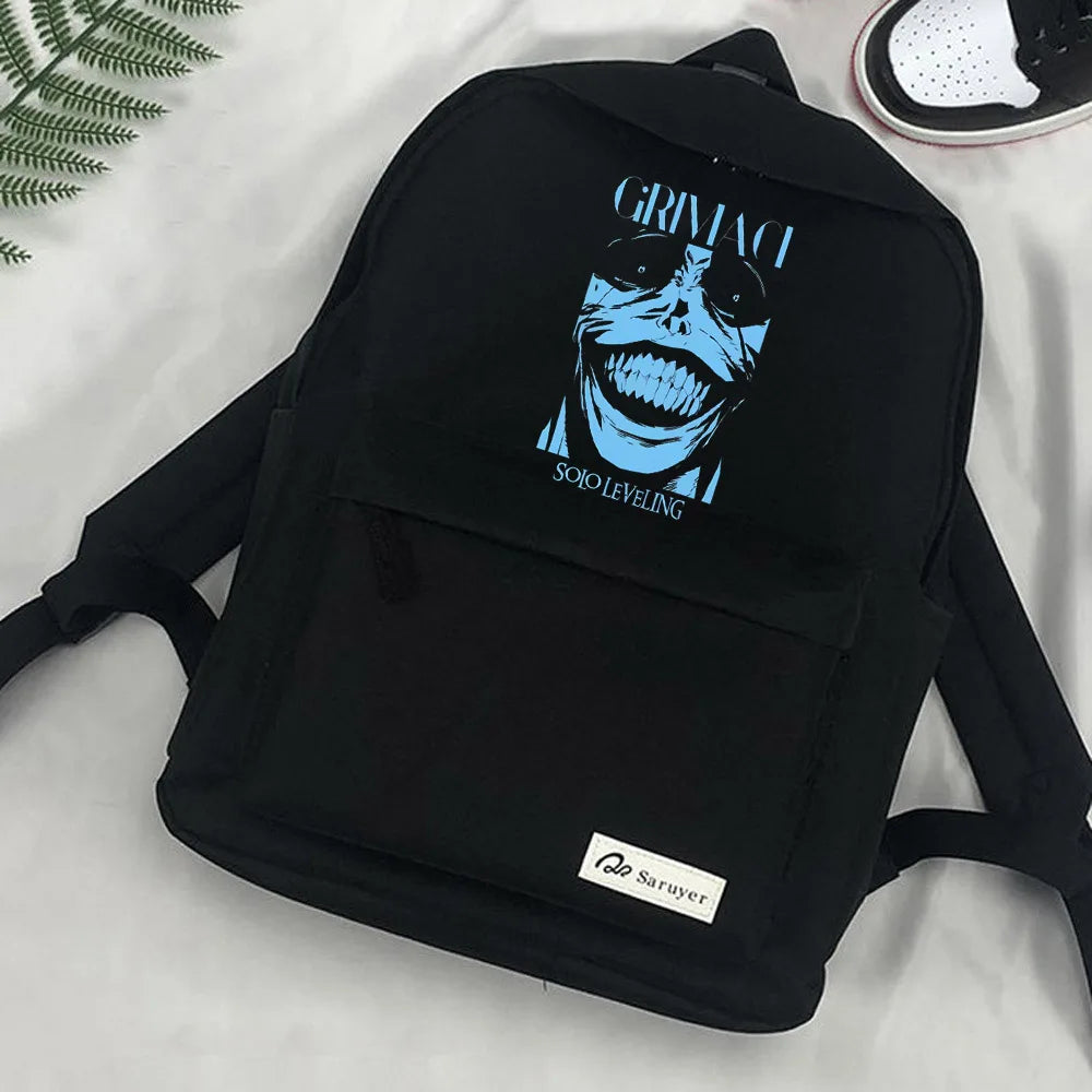 Japanese Anime Solo Leveling Schoolbag Backpack Teenagers