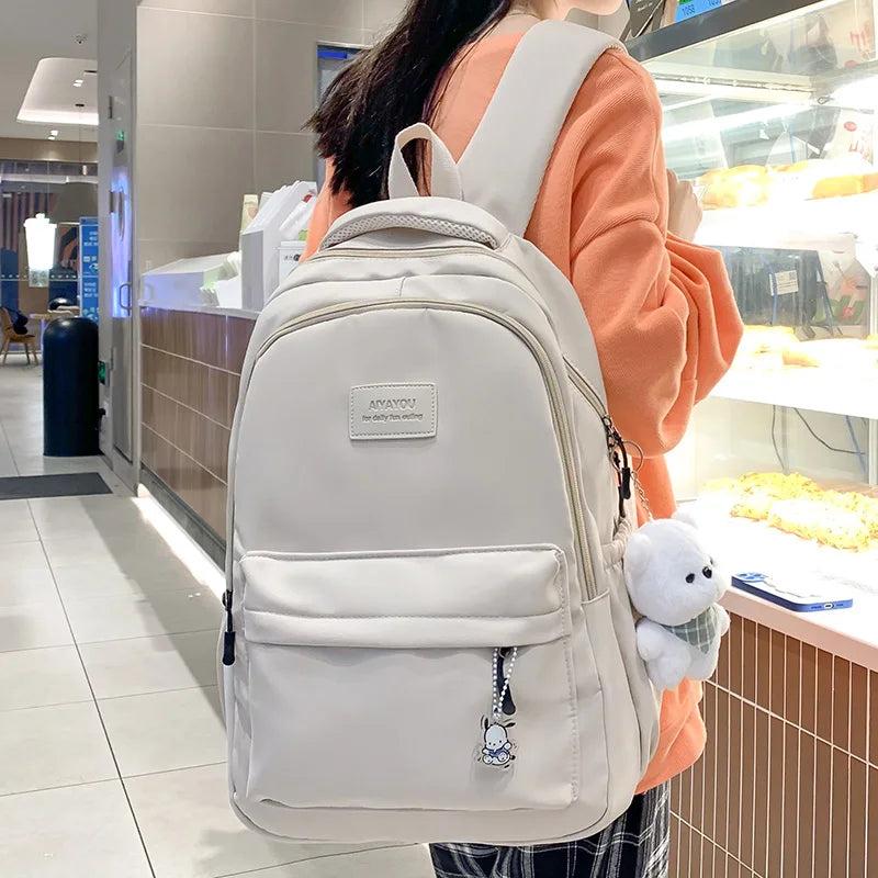 New Women's High Capacity Waterproof Backpack