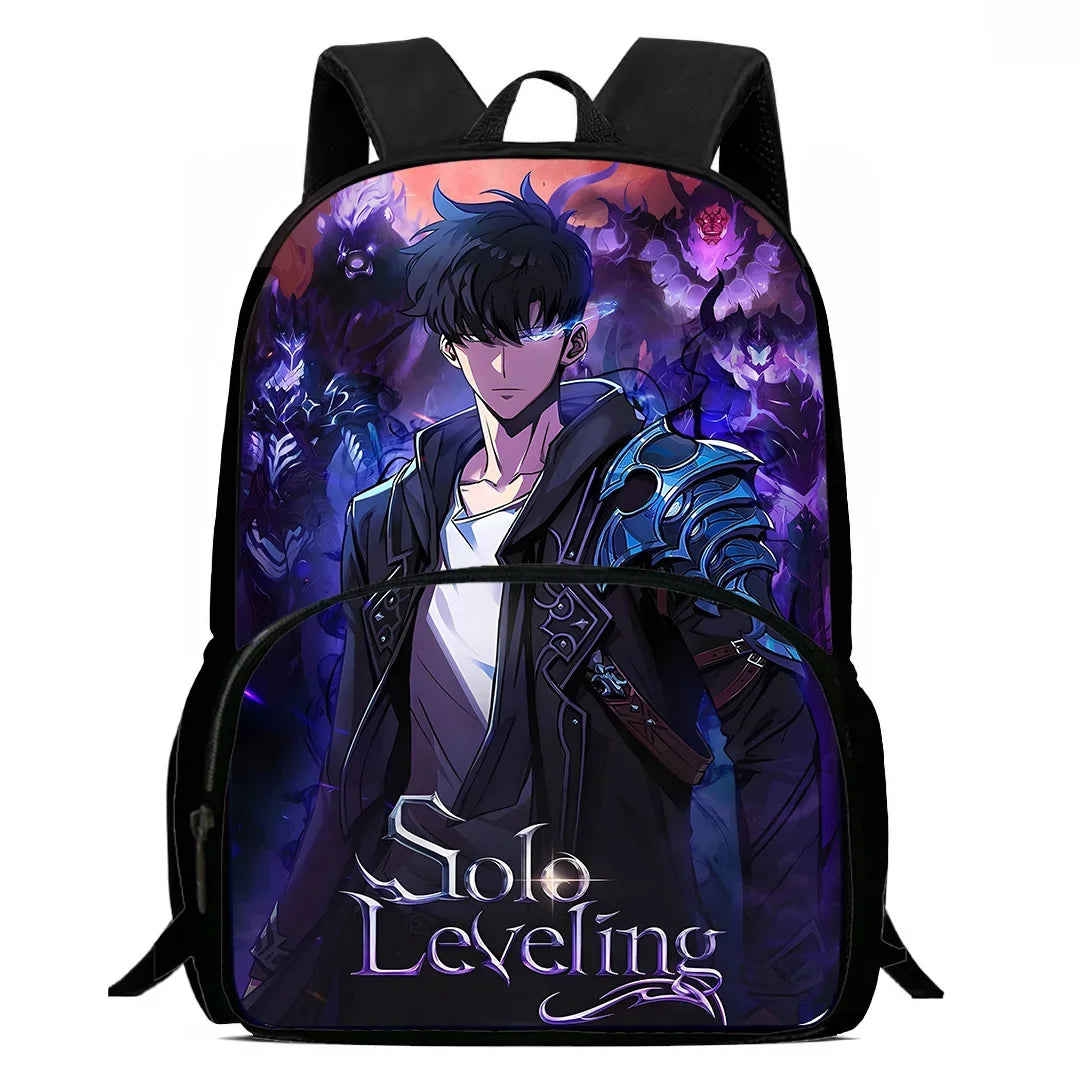 Child Backpacks Anime Solo Levelings
