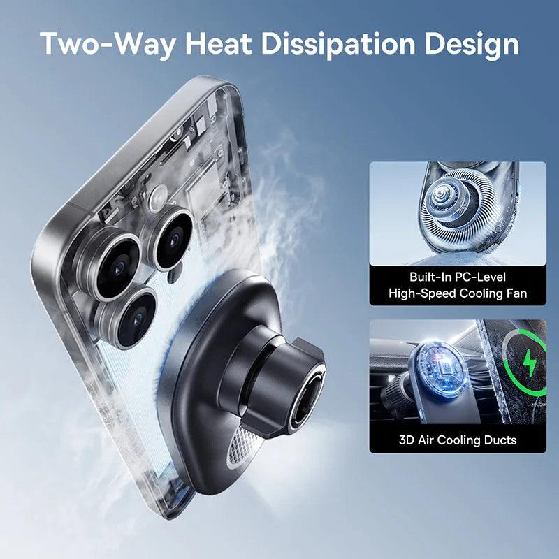 15W Car Magnetic Wireless Charger