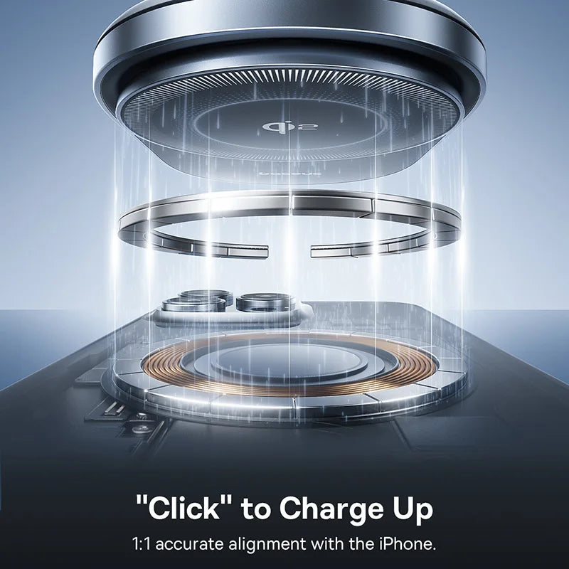 15W Car Magnetic Wireless Charger