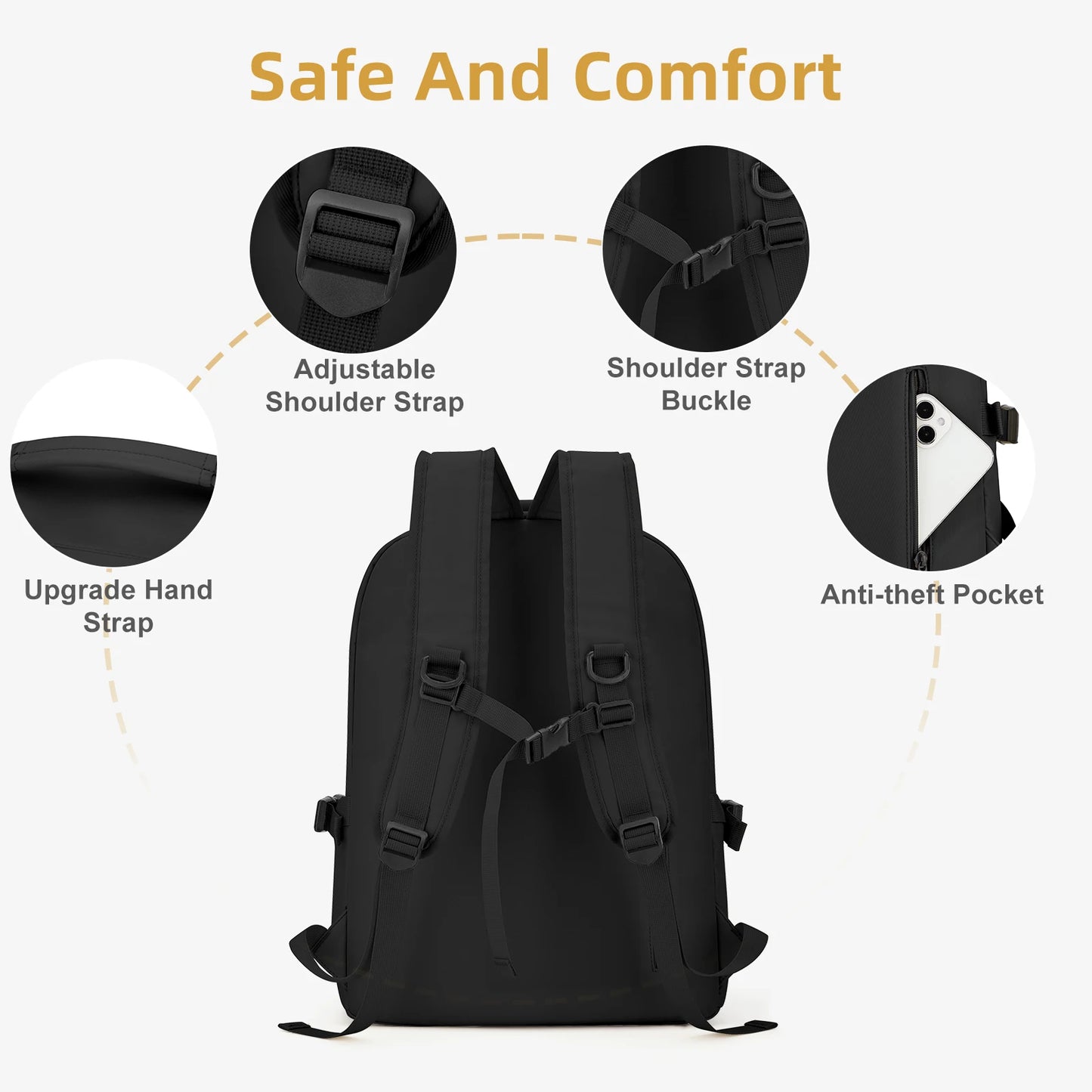 Large Capacity  School Backpack for Women