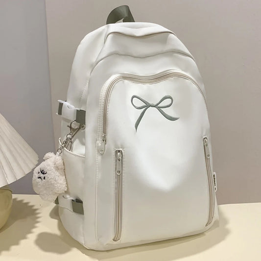 School backpack for women and men and books