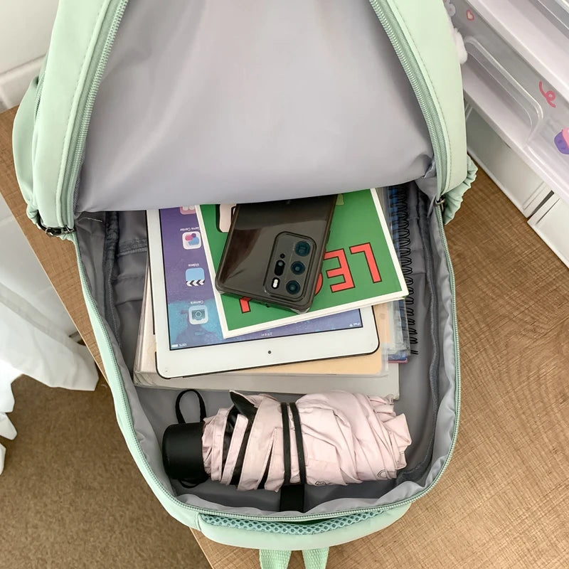 New Women's High Capacity Waterproof Backpack