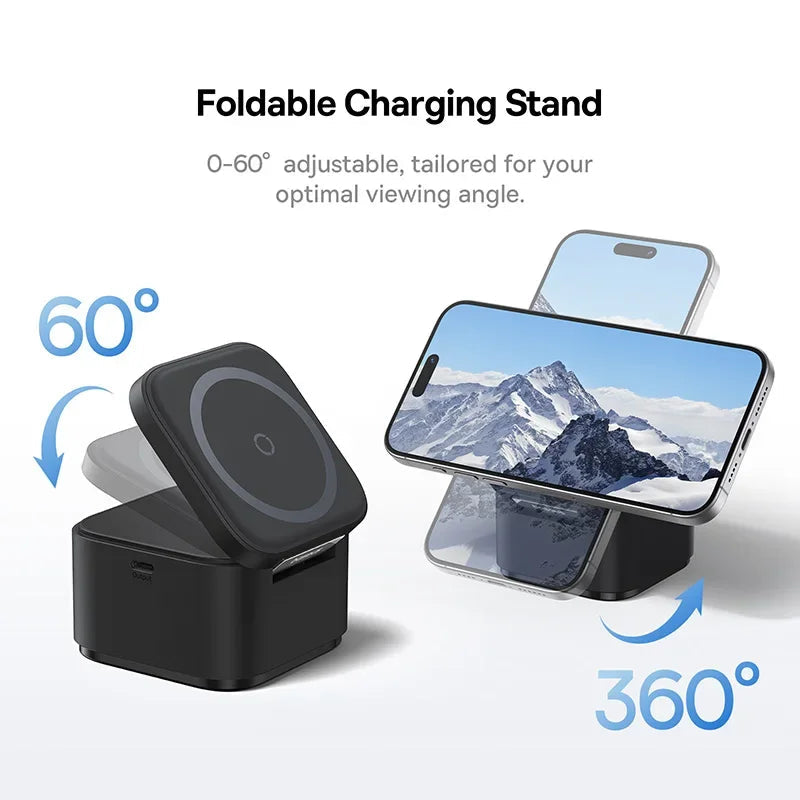 3-in-1 Magnetic Wireless Charger Stand 25W