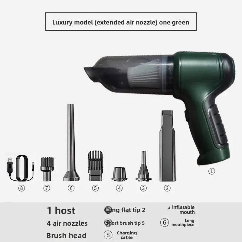 Mini portable cordless vacuum cleaner