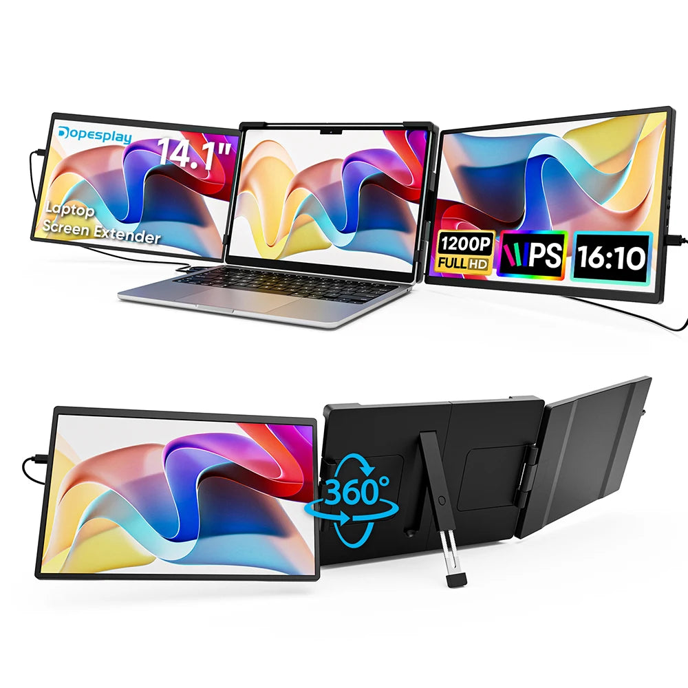 14.1-inch FHD 1200p portable monitors