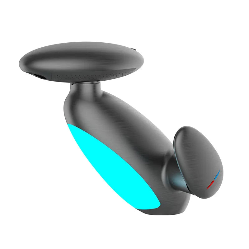 Large basin faucet with LED lighting