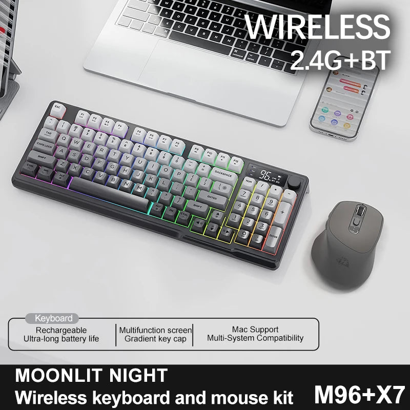 Wireless gaming keyboard
