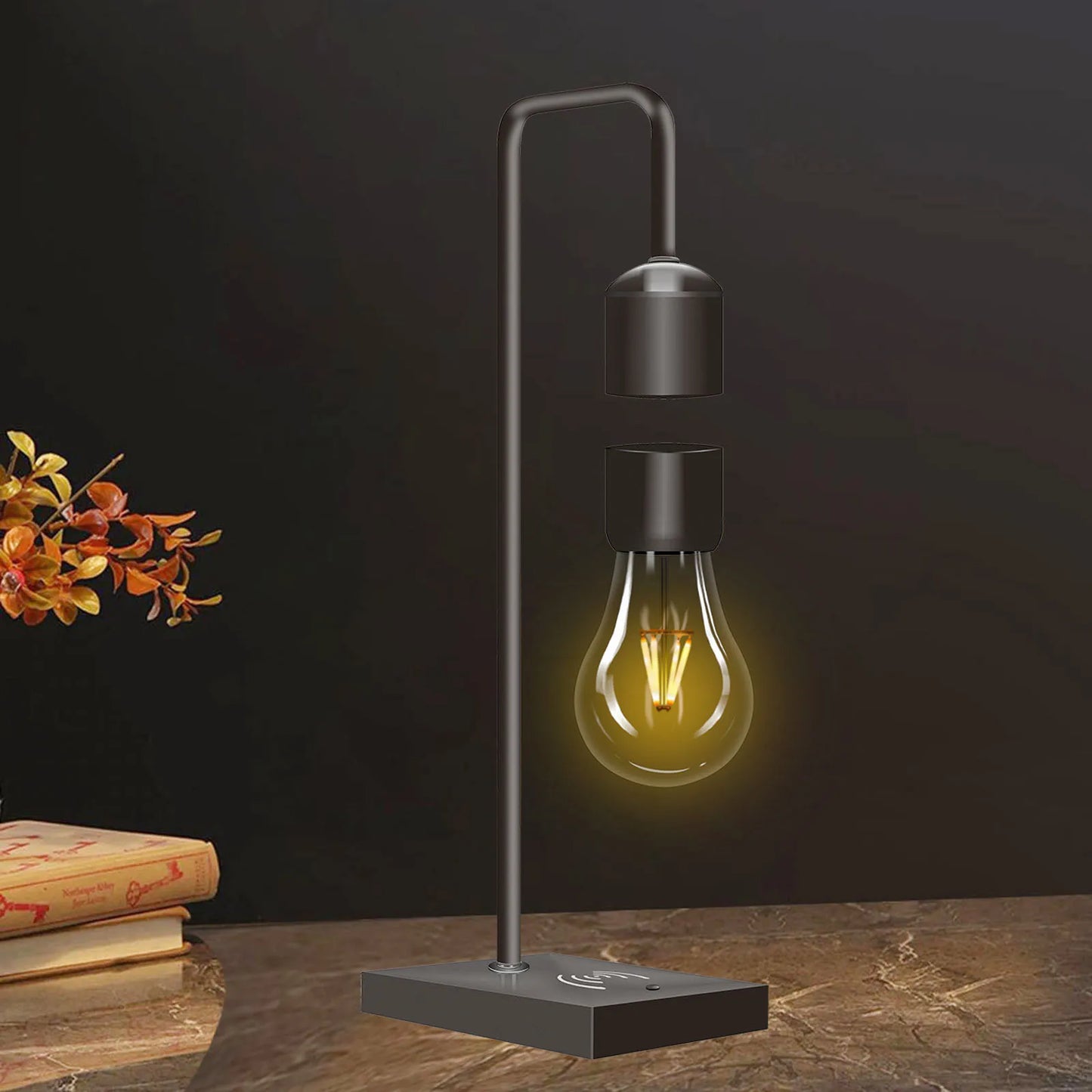 Magnetic Wireless Floating LED Lamp for Wireless Charging