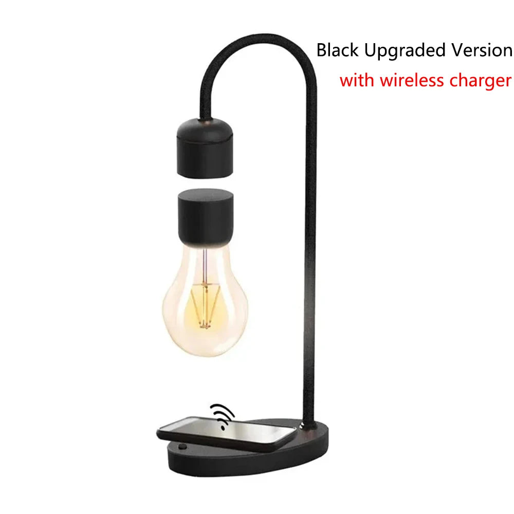Magnetic Wireless Floating LED Lamp for Wireless Charging