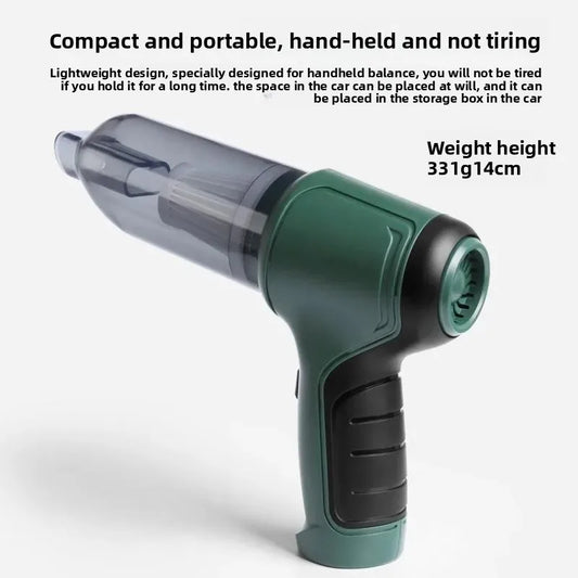 Portable cordless car vacuum cleaner