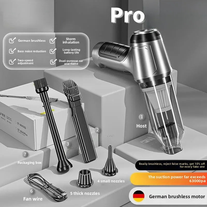 Mini portable cordless vacuum cleaner