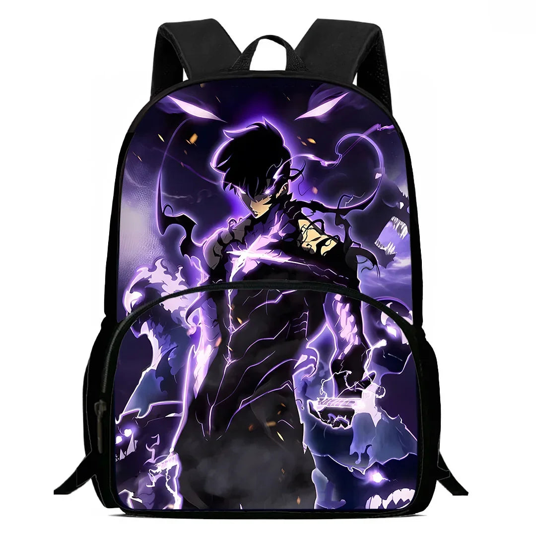 Child Backpacks Anime Solo Levelings