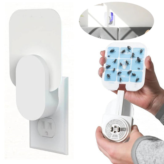 Indoor mosquito trap with electrical outlet