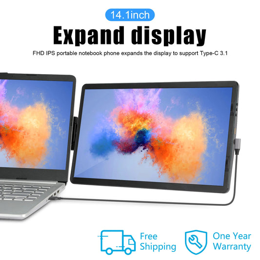 14.6-inch foldable LCD laptop screen