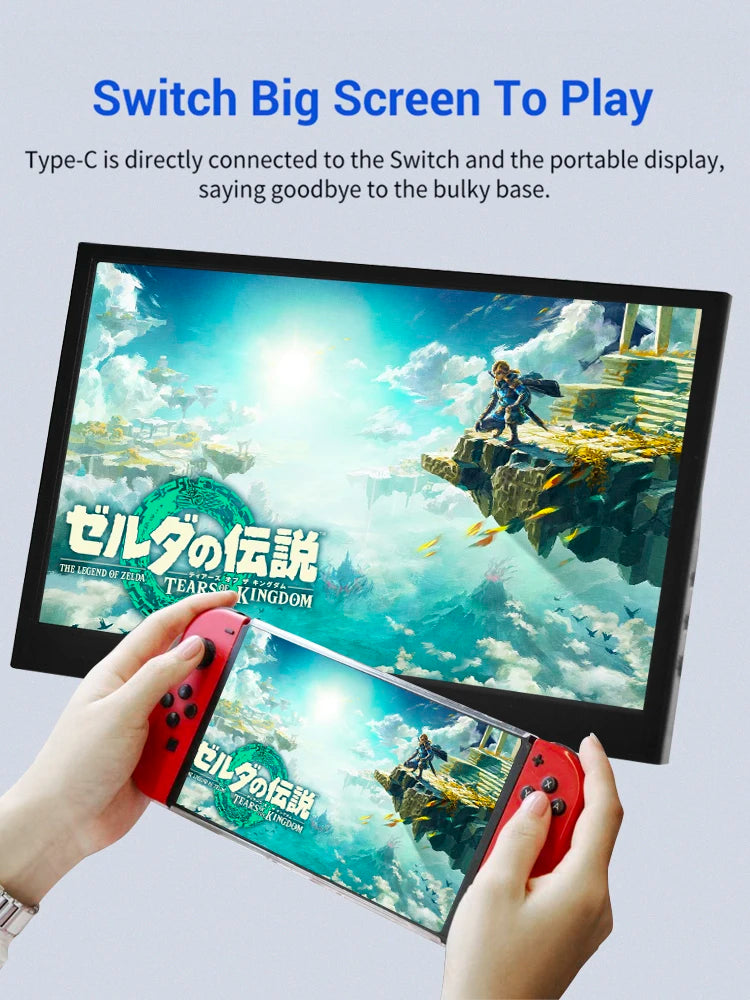 11.6 Inch 1366X768 Portable Monitor TFT Gaming Monitor for PC