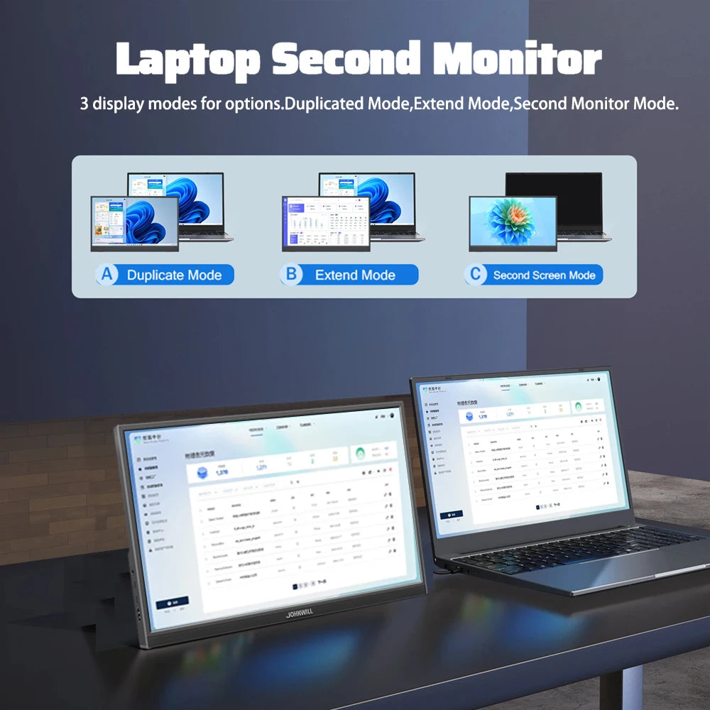 17.3-inch Full HD 60Hz Portable LCD Gaming Monitor