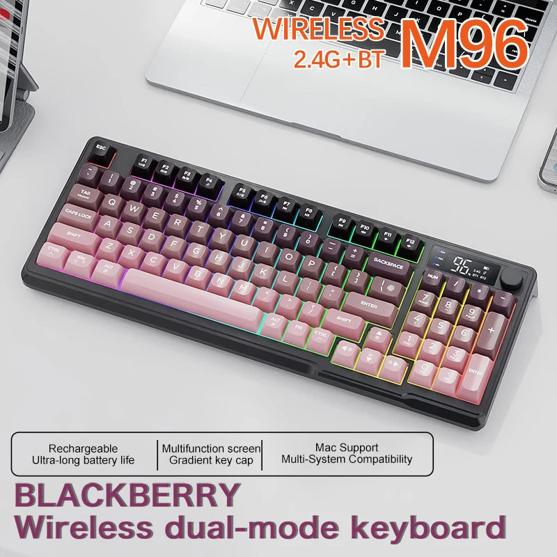 Wireless gaming keyboard
