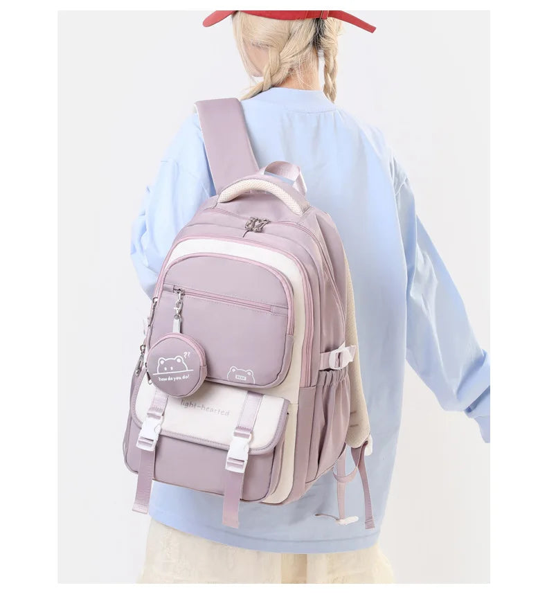 Waterproof girls backpacks