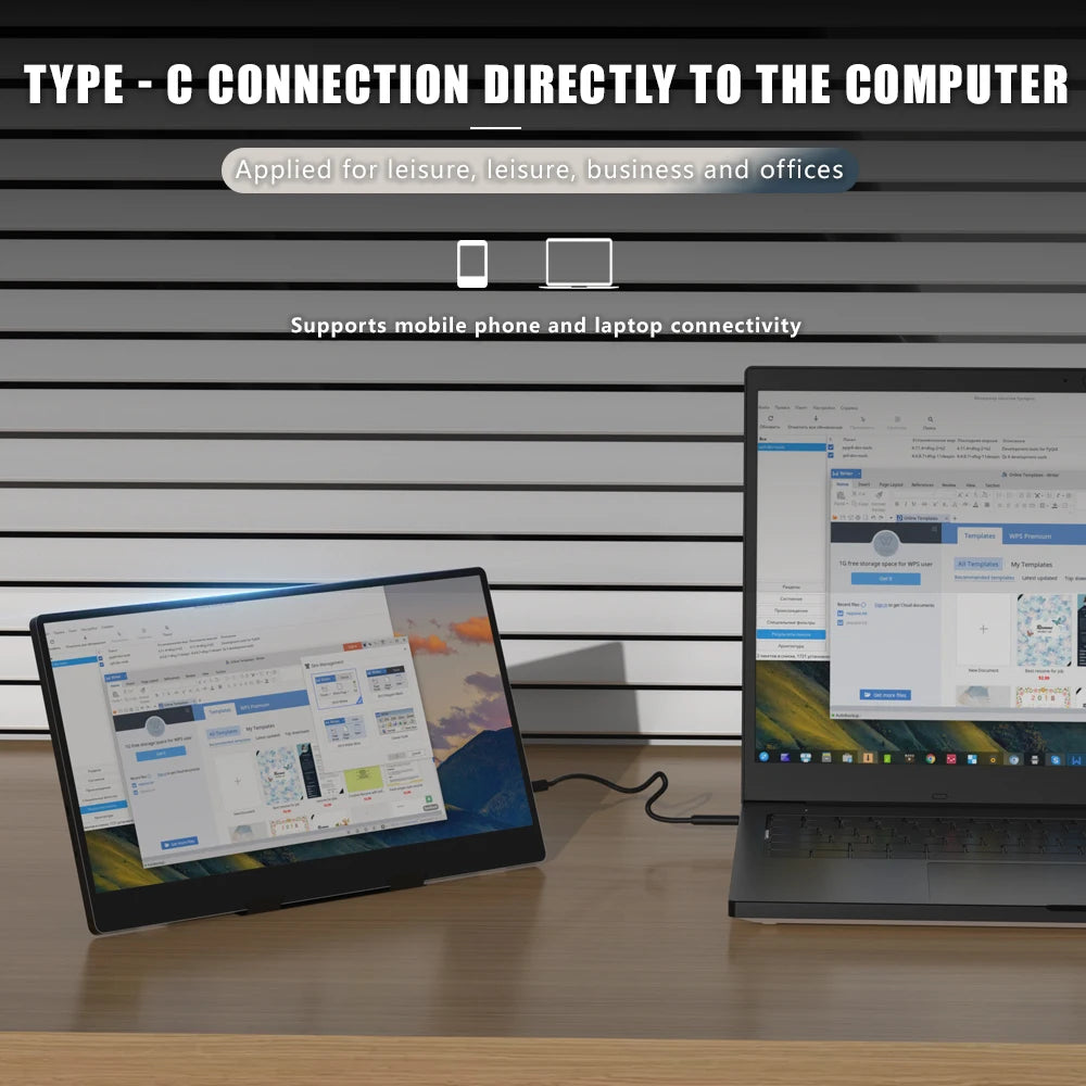 MUCAI N140-S36 14-inch 60Hz Portable Monitor